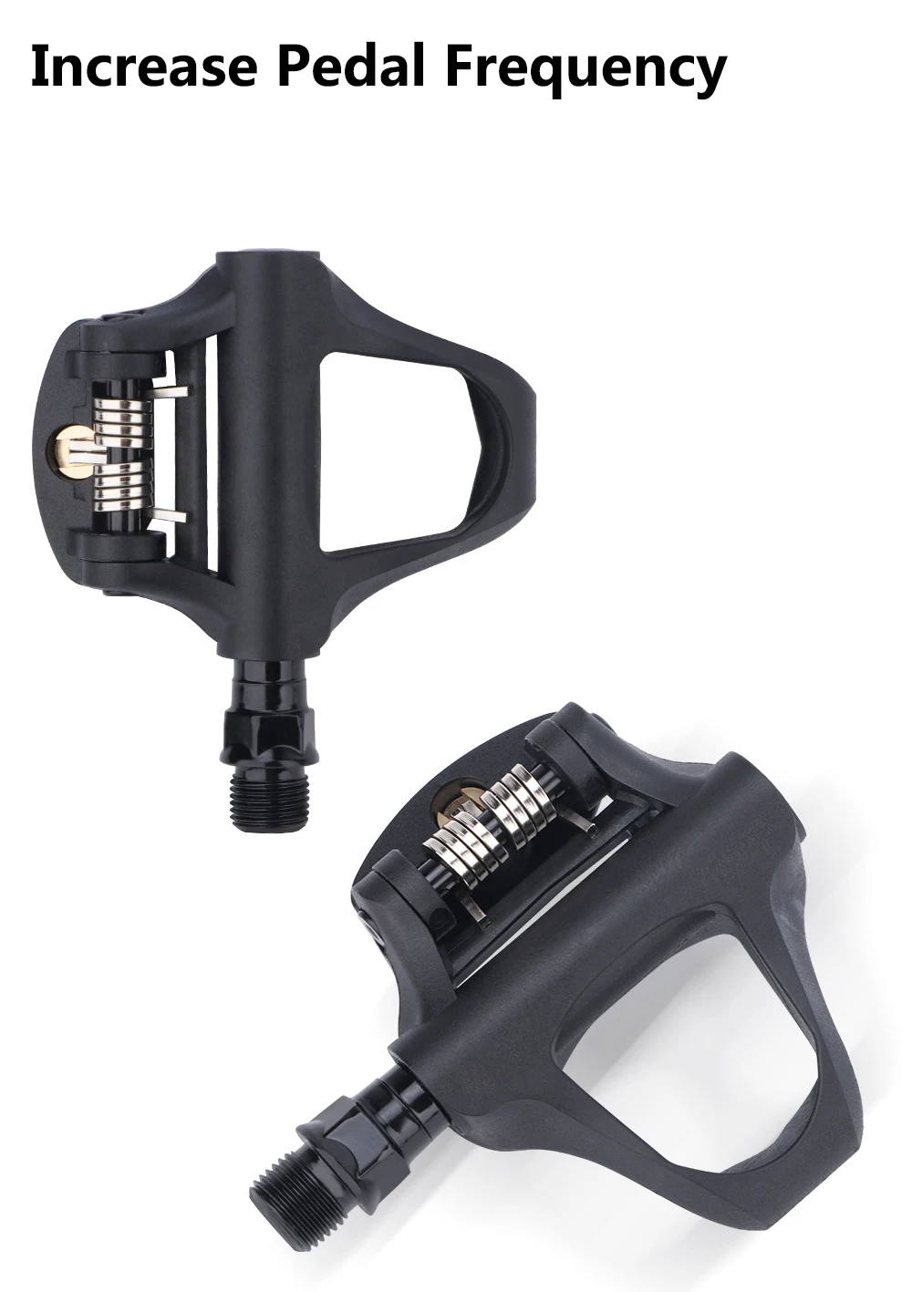 RACEWORK Road Bike Pedal Bicycle Self-locking Pedals Cycling Bearing Cleats Clipless For LOOK KEO System With Locking Plate