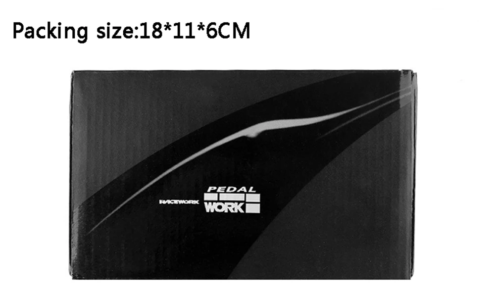 RACEWORK Road Bike Pedal Bicycle Self-locking Pedals Cycling Bearing Cleats Clipless For LOOK KEO System With Locking Plate