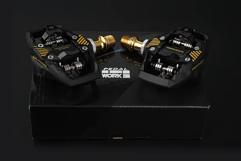 RACEWORK M8020 Pedal MTB Self-Locking Pedal For SPD System Mountain Bike Pedals With Cleat For Shimano