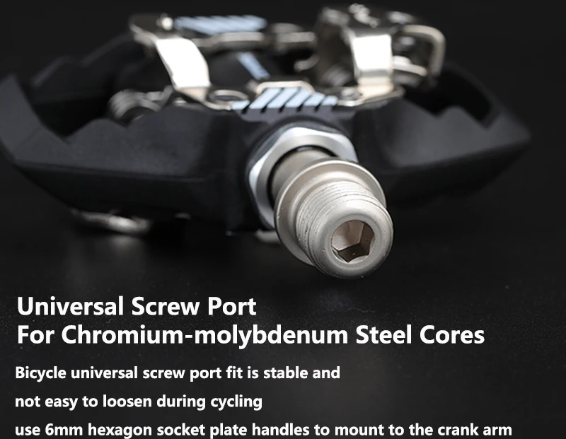 RACEWORK M8020 Pedal MTB Self-Locking Pedal For SPD System Mountain Bike Pedals With Cleat For Shimano