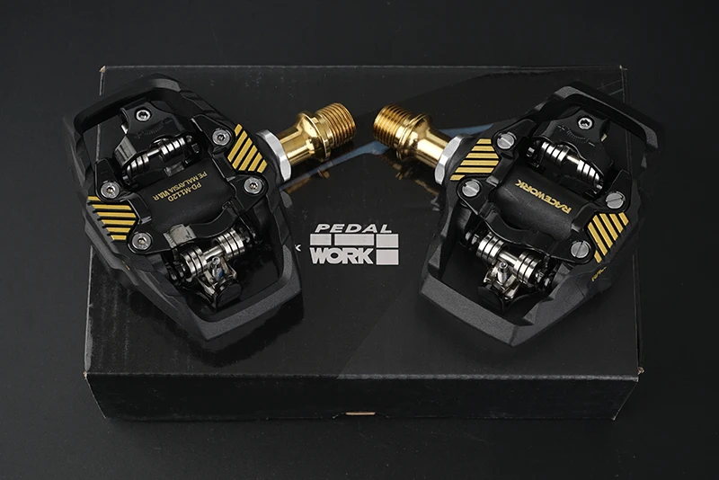 RACEWORK M8020 Pedal MTB Self-Locking Pedal For SPD System Mountain Bike Pedals With Cleat For Shimano