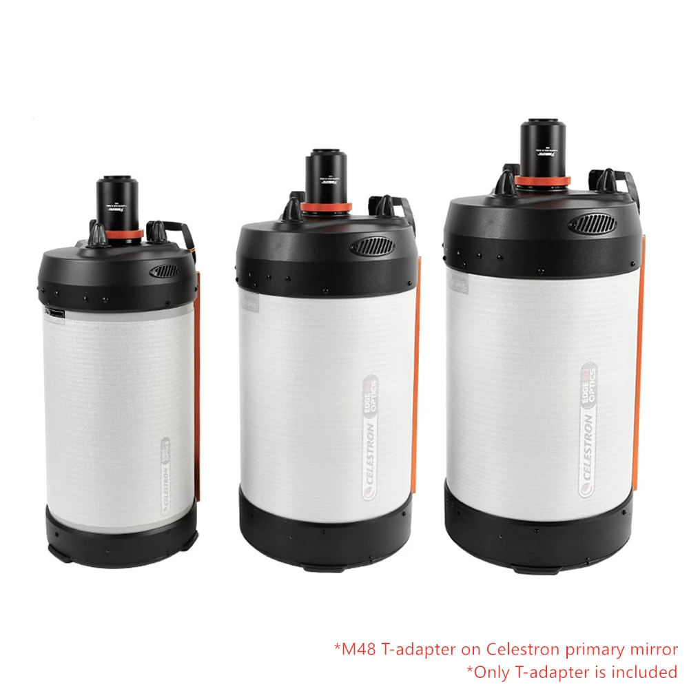 Full Metal T-Adapter for Celestron 9.25”/11”/14” EdgeHD Telescope Photography M42/M48/M54