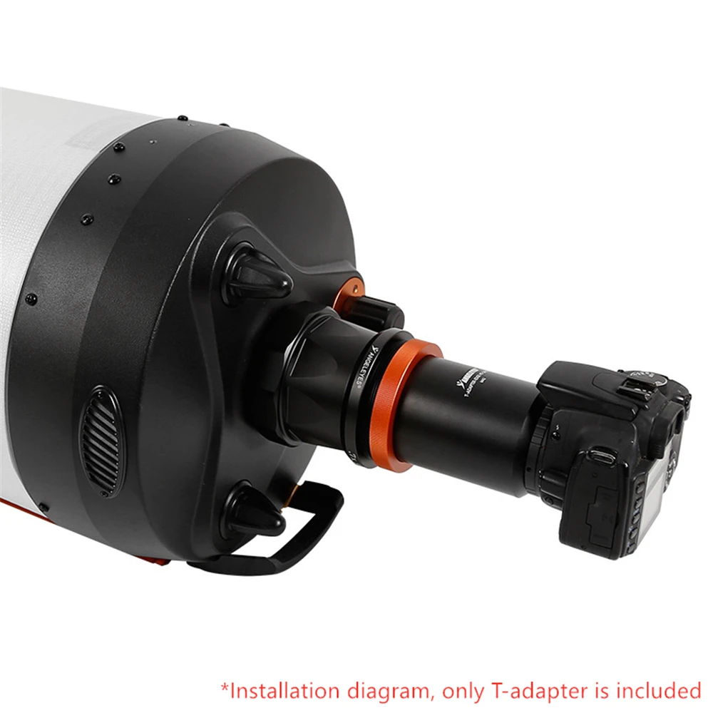Full Metal T-Adapter for Celestron 9.25”/11”/14” EdgeHD Telescope Photography M42/M48/M54