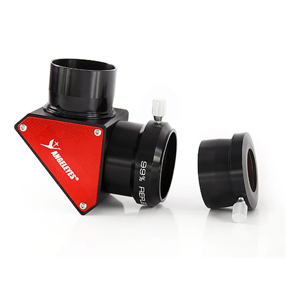 2" 99% Reflectivity Dielectric Mirror Diagonal for Refractors+1.25 Inch Adapter Telescope Accessories
