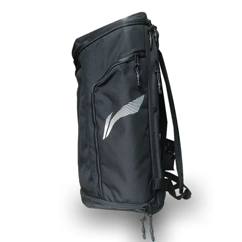 Li-Ning Unisex Basketball Backpack Polyester Big Cpacity Practical Fasionable LiNing Men Women Double-shoulder Bag ABSV359