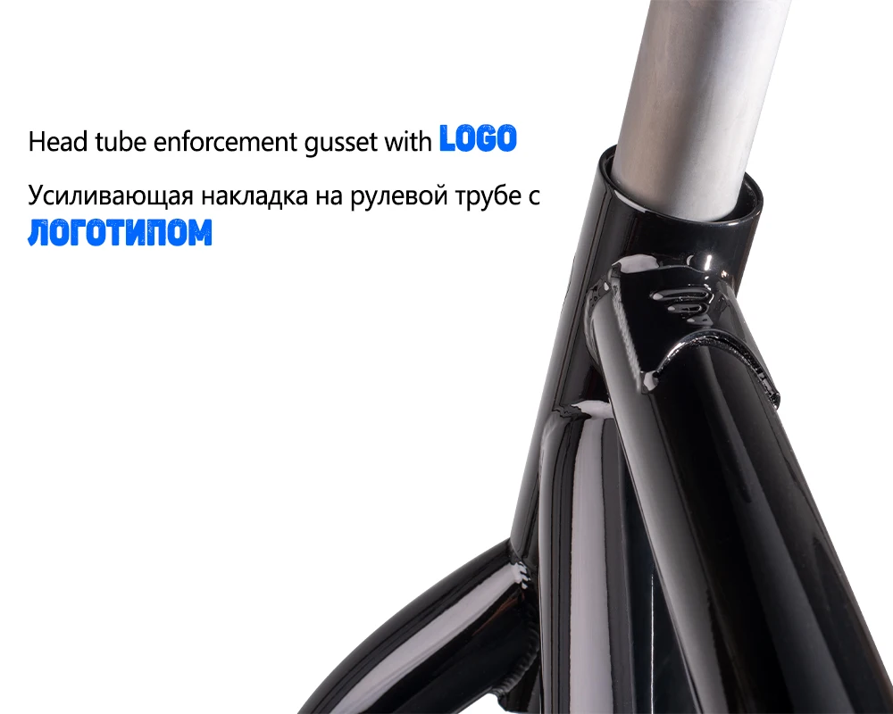 Funsea 29 Inch BMX Cruiser Frameset Wheelie Stunt Bike 1020 Steel with Free Headset Fork Spacer Bomma for Cycling Enthusiasts