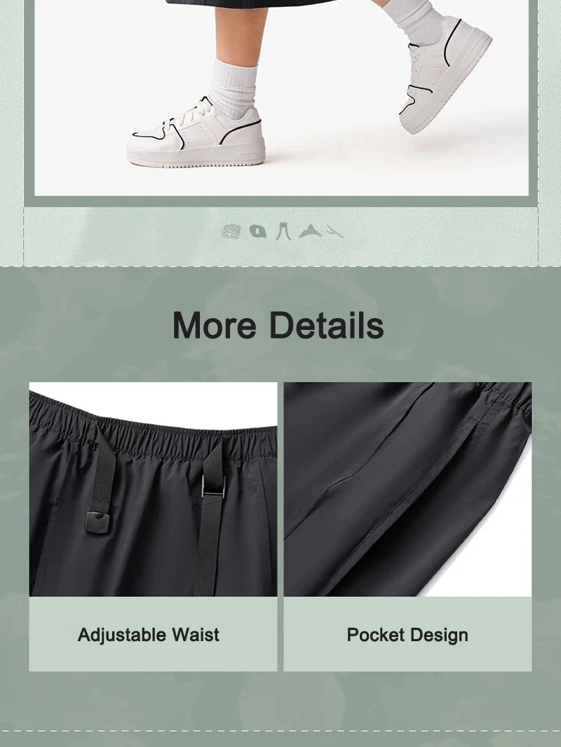 Li-Ning Women's Sports Style Dress Polyester Loose Fit Breathable Adjustable LiNing Fashionable Long Skirt ASKV252