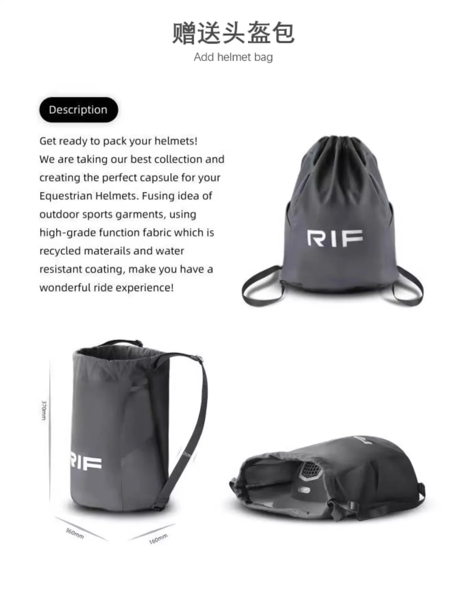 Rif Equestrian Helmet Equestrian Sports Horse Riding Helmet Breathable Adjustable Riding Helmet Children's Riding Equipment Horse Riding Safety Protective Helmet
