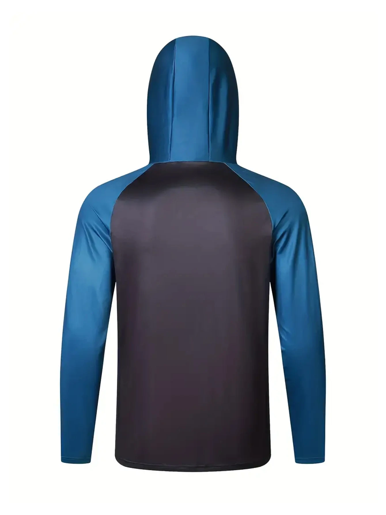 UPF 50+ Hooded Fishing Clothes Men Face Cover Hoodie Sun Protection Mask Breathable Jersey