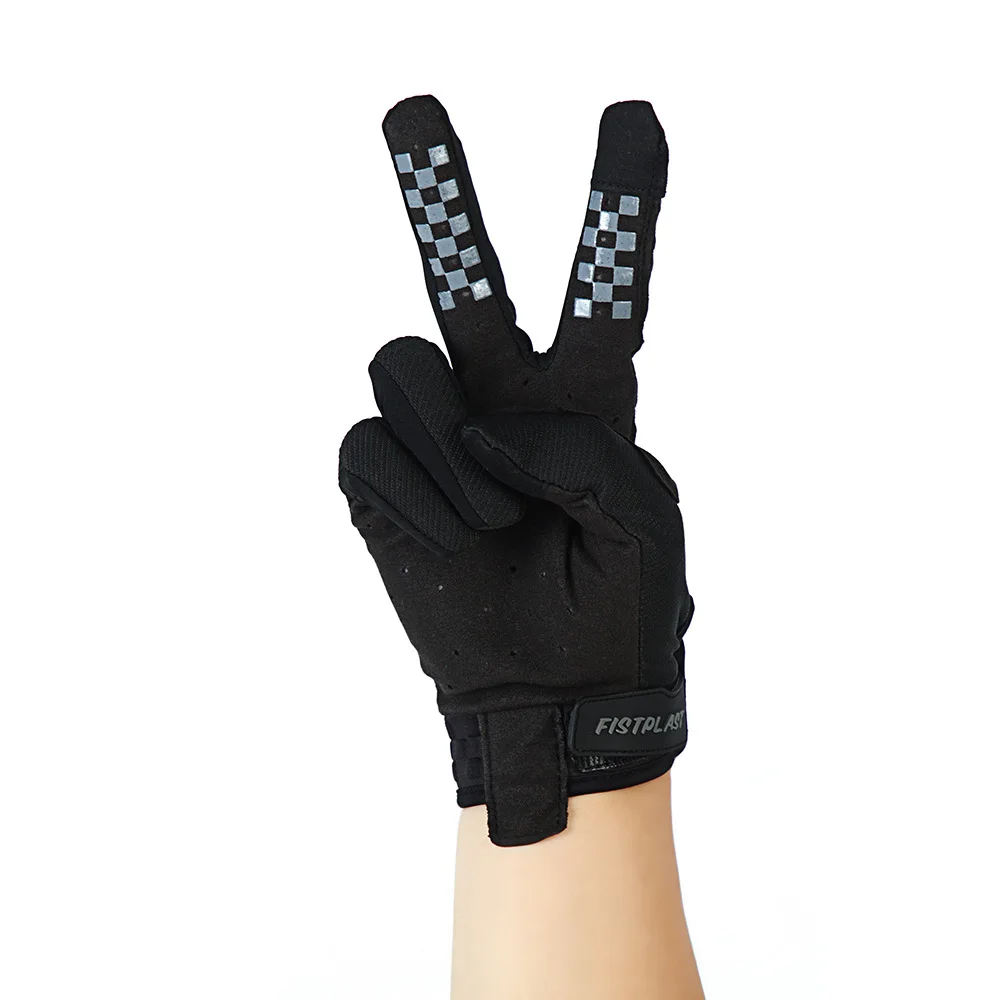 FISTPLAST Four seasons long finger touch screen gloves, motocross mountain bike outdoor cycling gloves snowmobile accessories