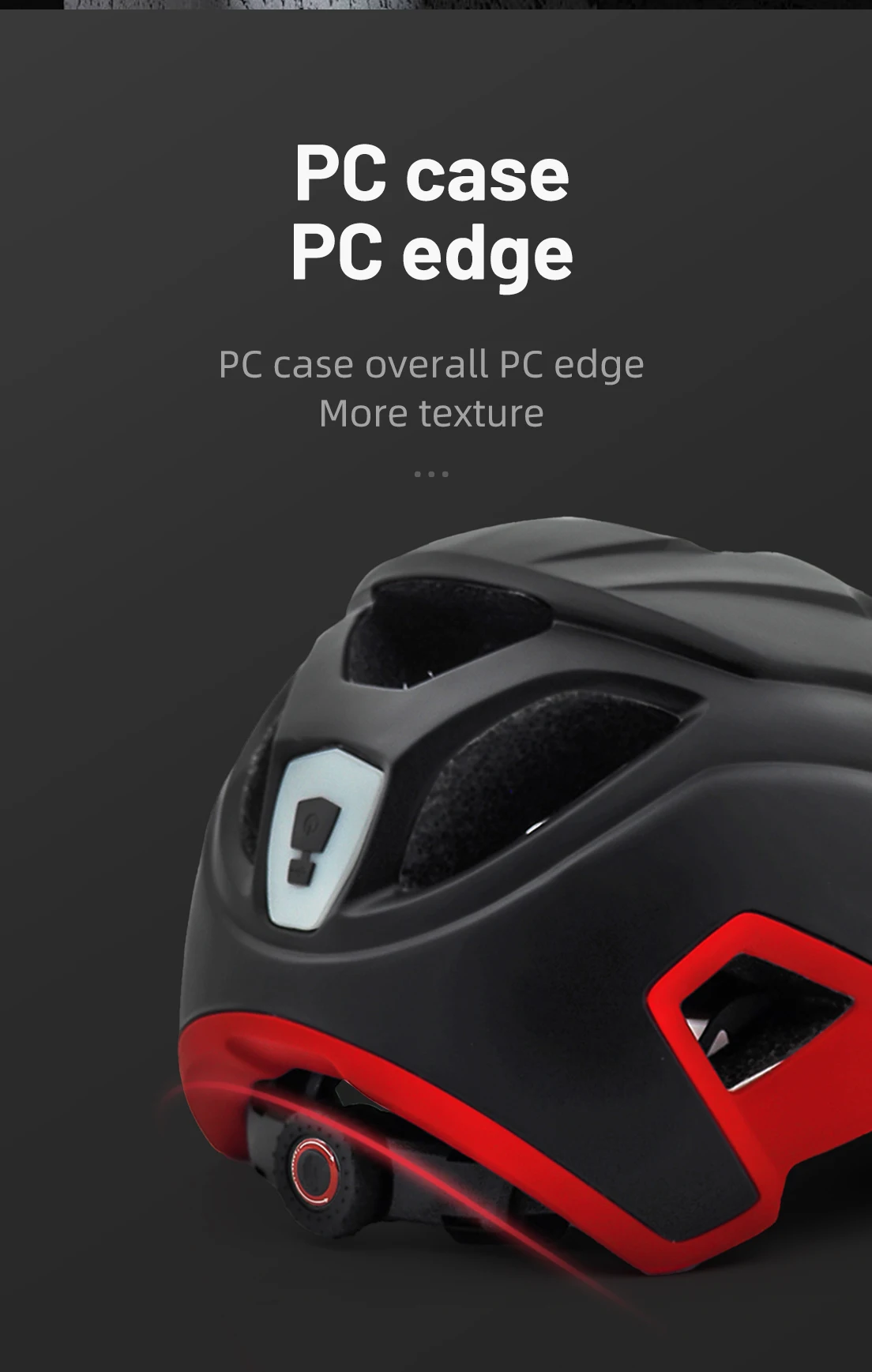 Eastinear LED Bicycle Helmet Sun Goggles Sun Visor Rechargeable LED Tail Lights Men's Outdoor Sports MTB Bicycle Equipment