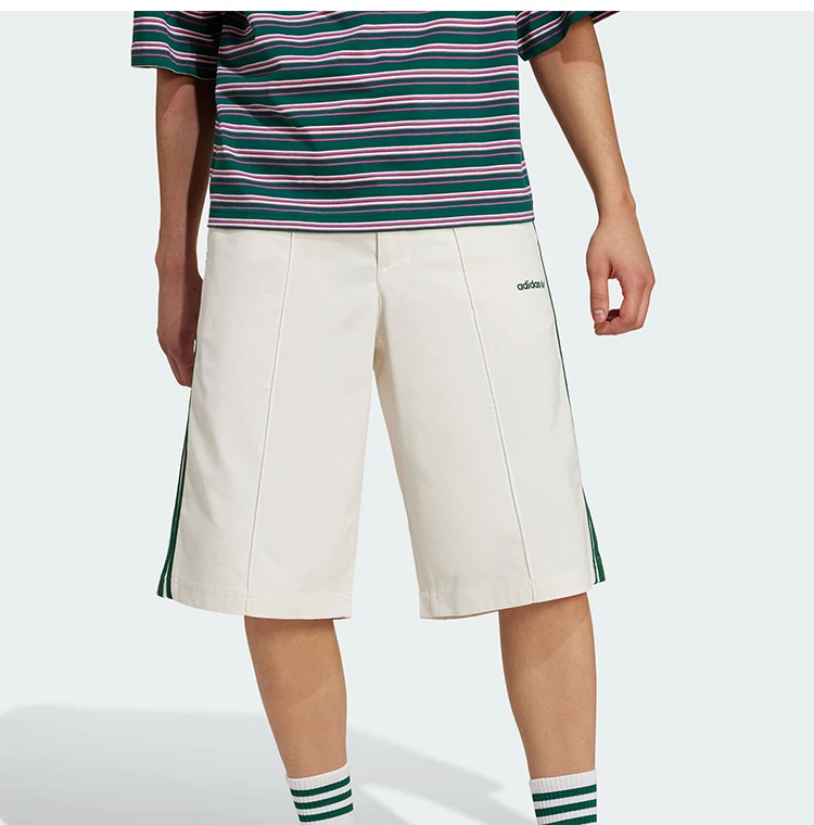 Adidas Official Authentic Three Stripes Men's Classic Loose Casual Shorts JC6523