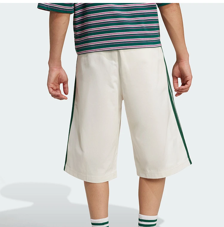 Adidas Official Authentic Three Stripes Men's Classic Loose Casual Shorts JC6523