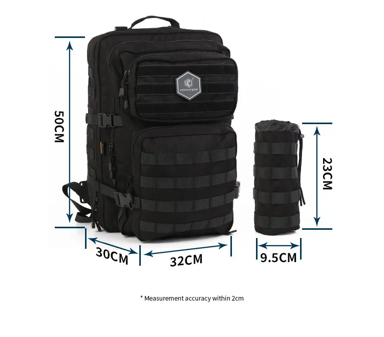 Emersongear 45L Backpack Pack Tactical Seven Day Large Capacity Assault Bag Camping Outdoor Knapsack Rucksack Backpacking