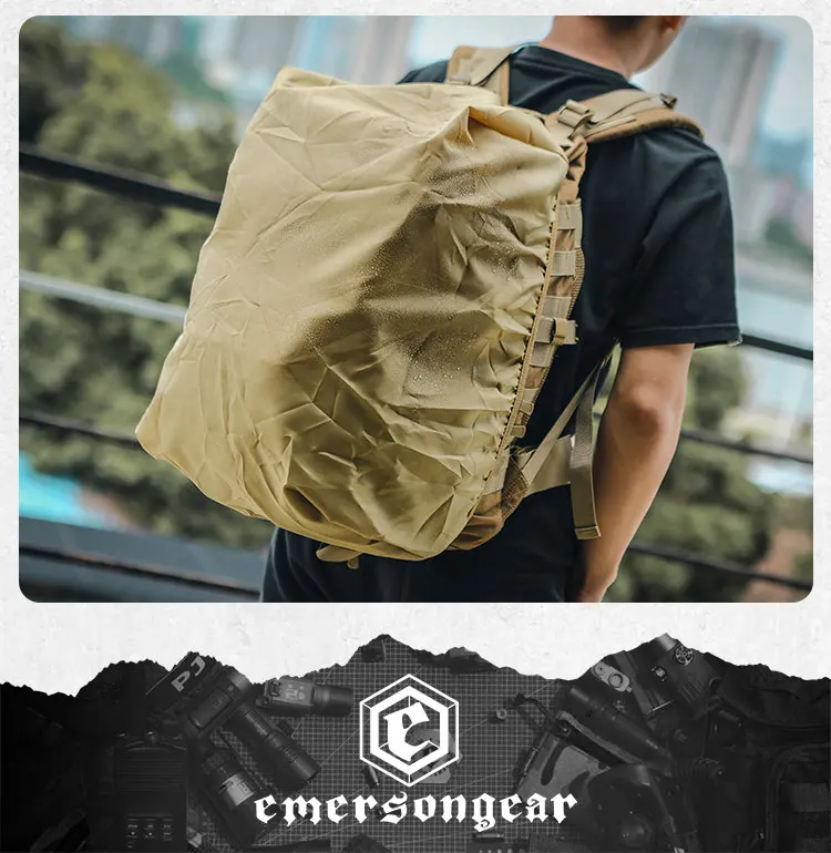 Emersongear 45L Backpack Pack Tactical Seven Day Large Capacity Assault Bag Camping Outdoor Knapsack Rucksack Backpacking