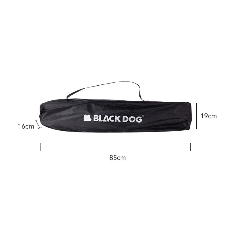 Blackdog Outdoor Folding Recliner Fishing Chair With Cotton Pillow Nap Chair Home Leisure Lazy Chair Portable Storage Camping