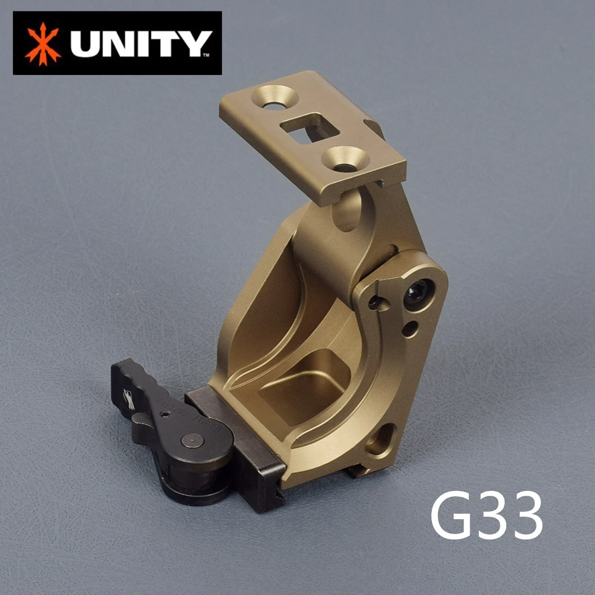 Unity Fast Mount G33 G43 G45 Scope Mounts FTC 3X 6x Magnifier With QD Lever 2.26" 2.91"Optical Height G23 G30 6X-MAG-1 MOUNT