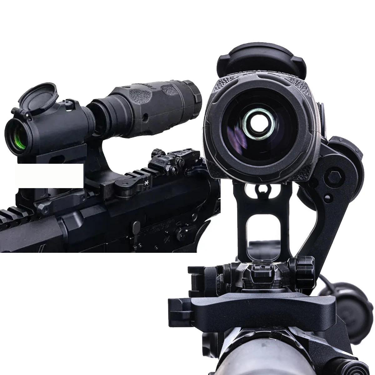 Unity Fast Mount G33 G43 G45 Scope Mounts FTC 3X 6x Magnifier With QD Lever 2.26" 2.91"Optical Height G23 G30 6X-MAG-1 MOUNT