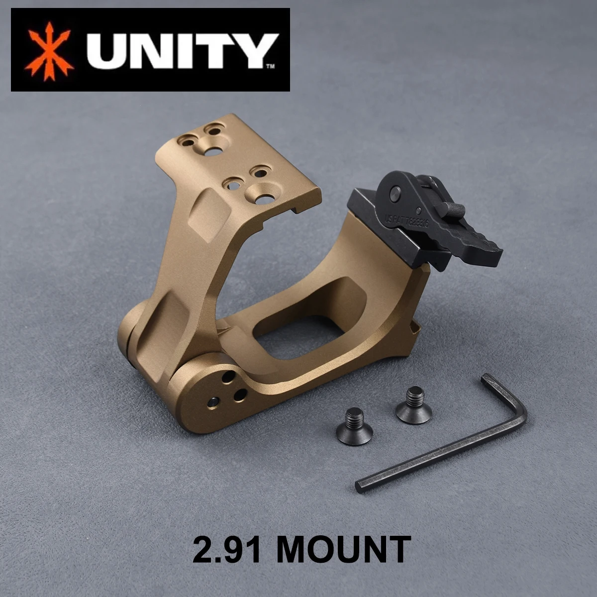 Unity Fast Mount G33 G43 G45 Scope Mounts FTC 3X 6x Magnifier With QD Lever 2.26" 2.91"Optical Height G23 G30 6X-MAG-1 MOUNT