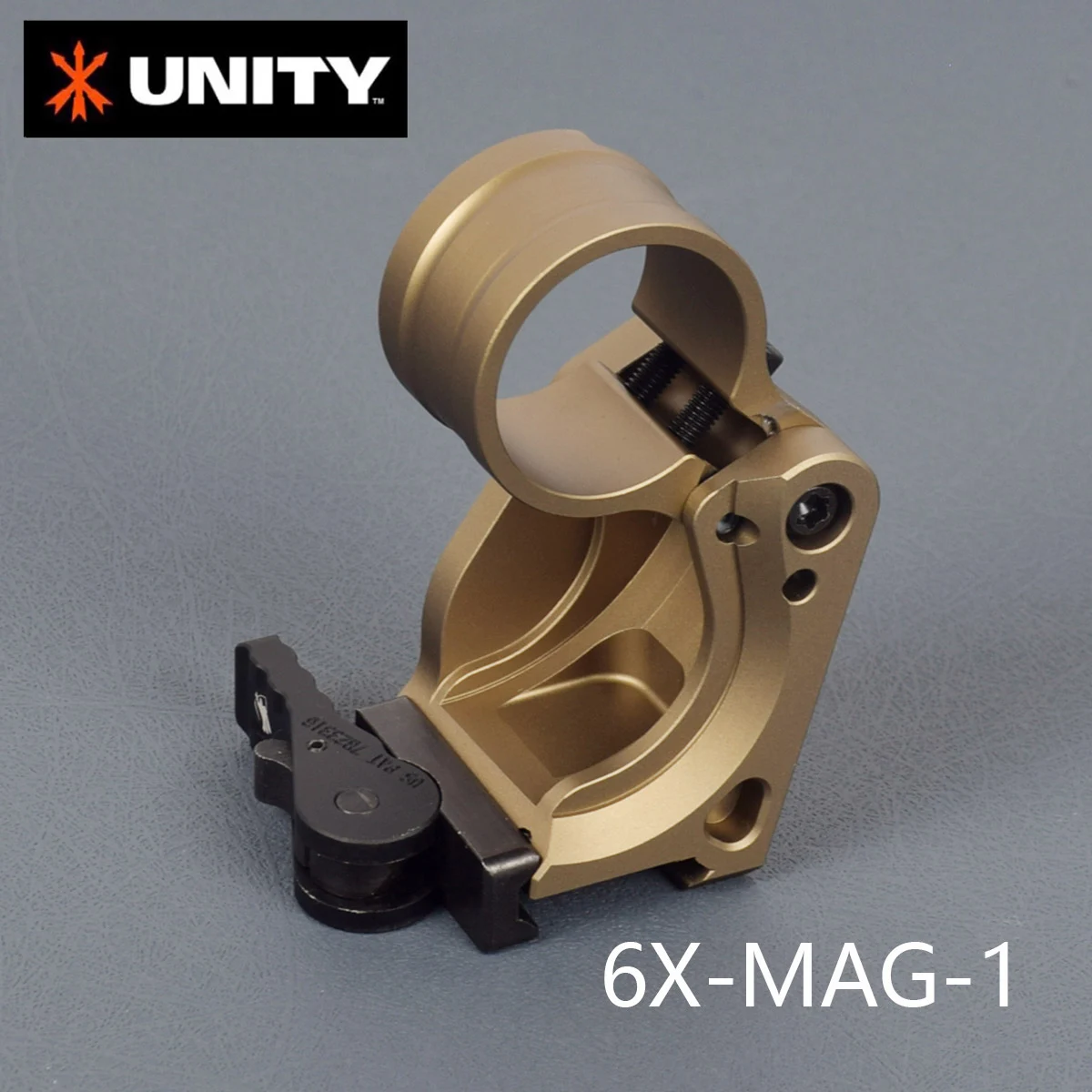 Unity Fast Mount G33 G43 G45 Scope Mounts FTC 3X 6x Magnifier With QD Lever 2.26" 2.91"Optical Height G23 G30 6X-MAG-1 MOUNT