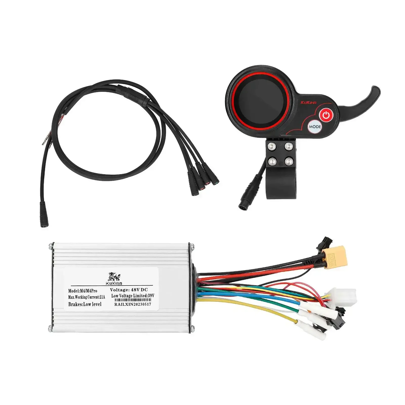 For Kugoo Kukirin M4 Kirin M4 Pro E-Scooter Controller Combination Set 48V 21A Motor Control Instrument Display Connection Line