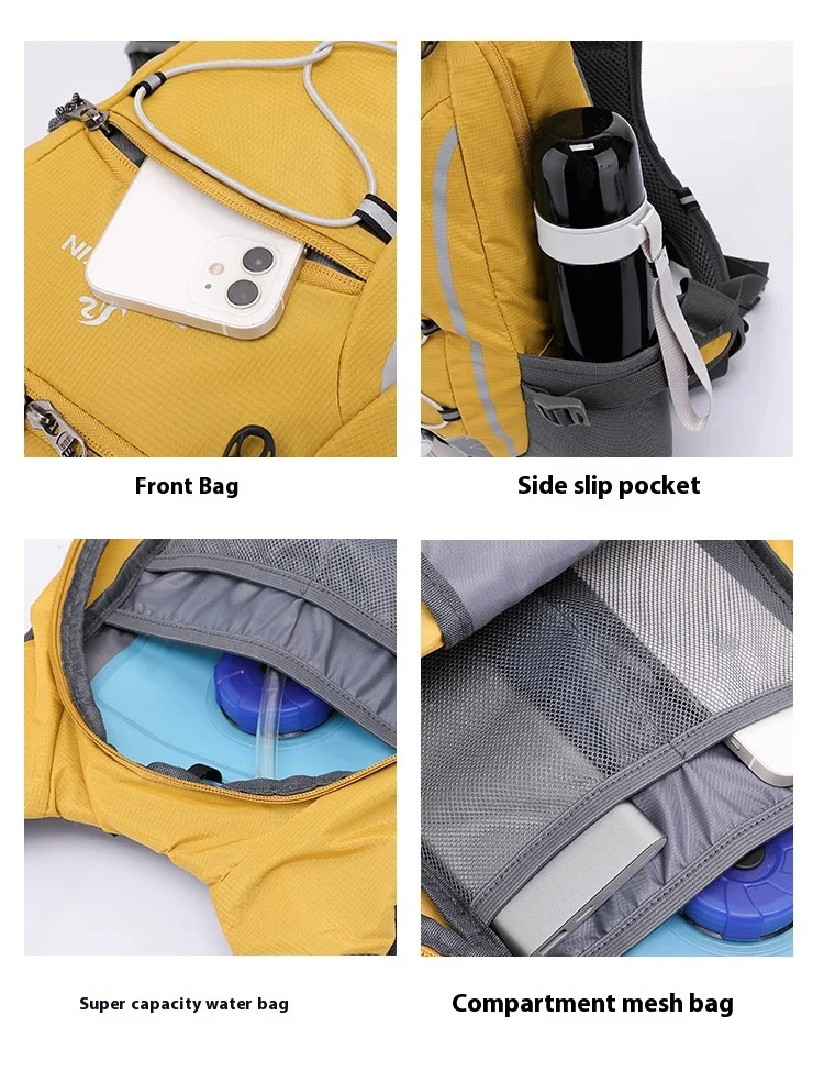 New Outdoor 20L Hiking Backpack Bag Women's and Men's Cross-Country Running Cycling Vest Lightweight Backpack Nylon