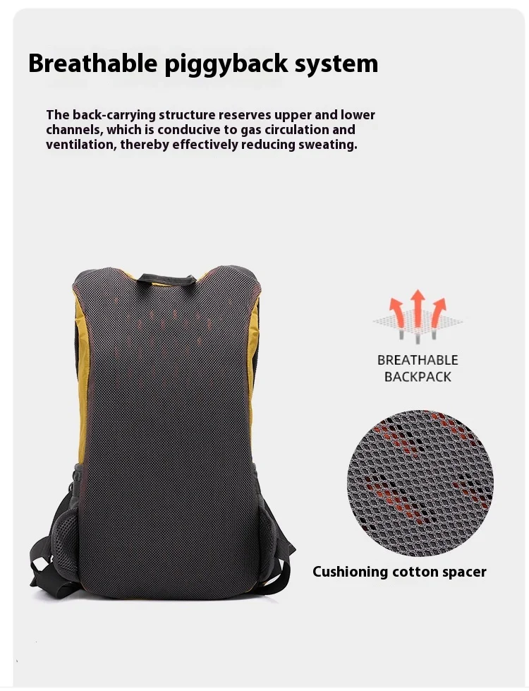 New Outdoor 20L Hiking Backpack Bag Women's and Men's Cross-Country Running Cycling Vest Lightweight Backpack Nylon