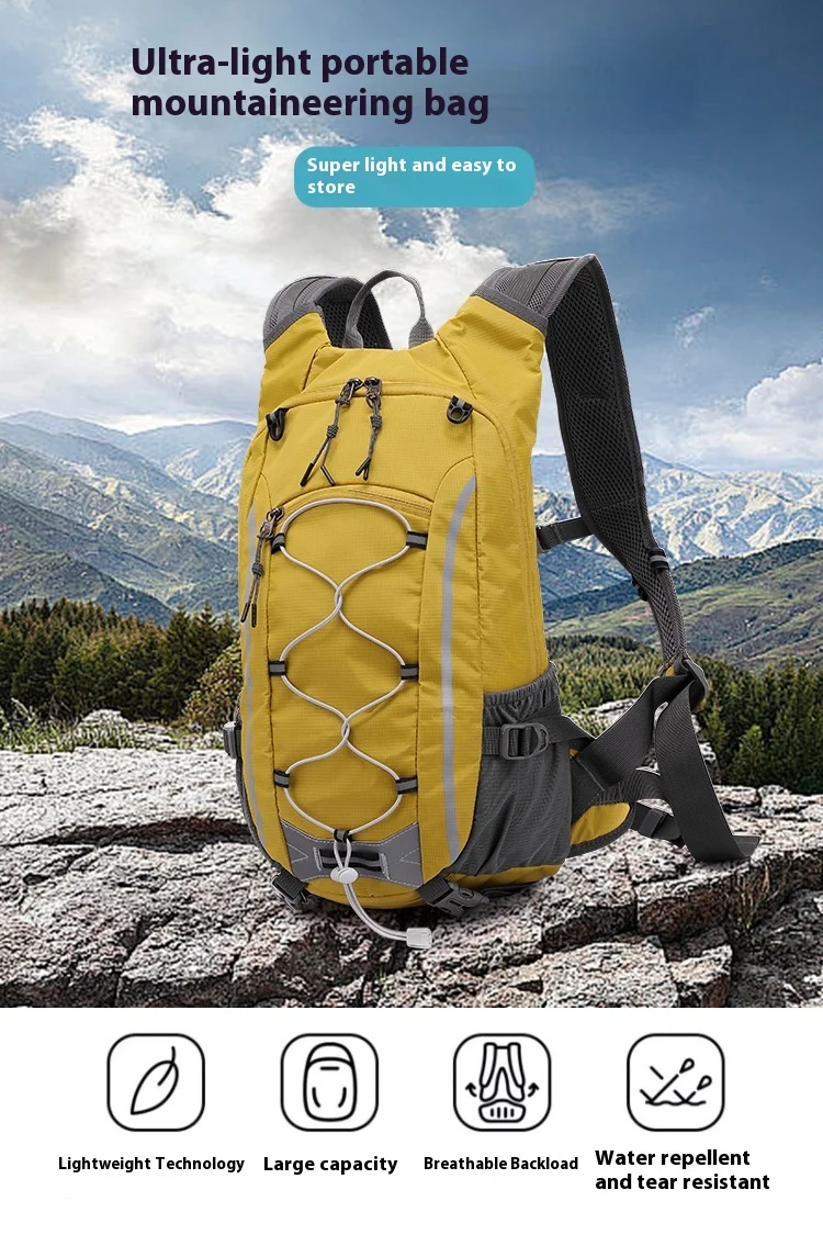 New Outdoor 20L Hiking Backpack Bag Women's and Men's Cross-Country Running Cycling Vest Lightweight Backpack Nylon