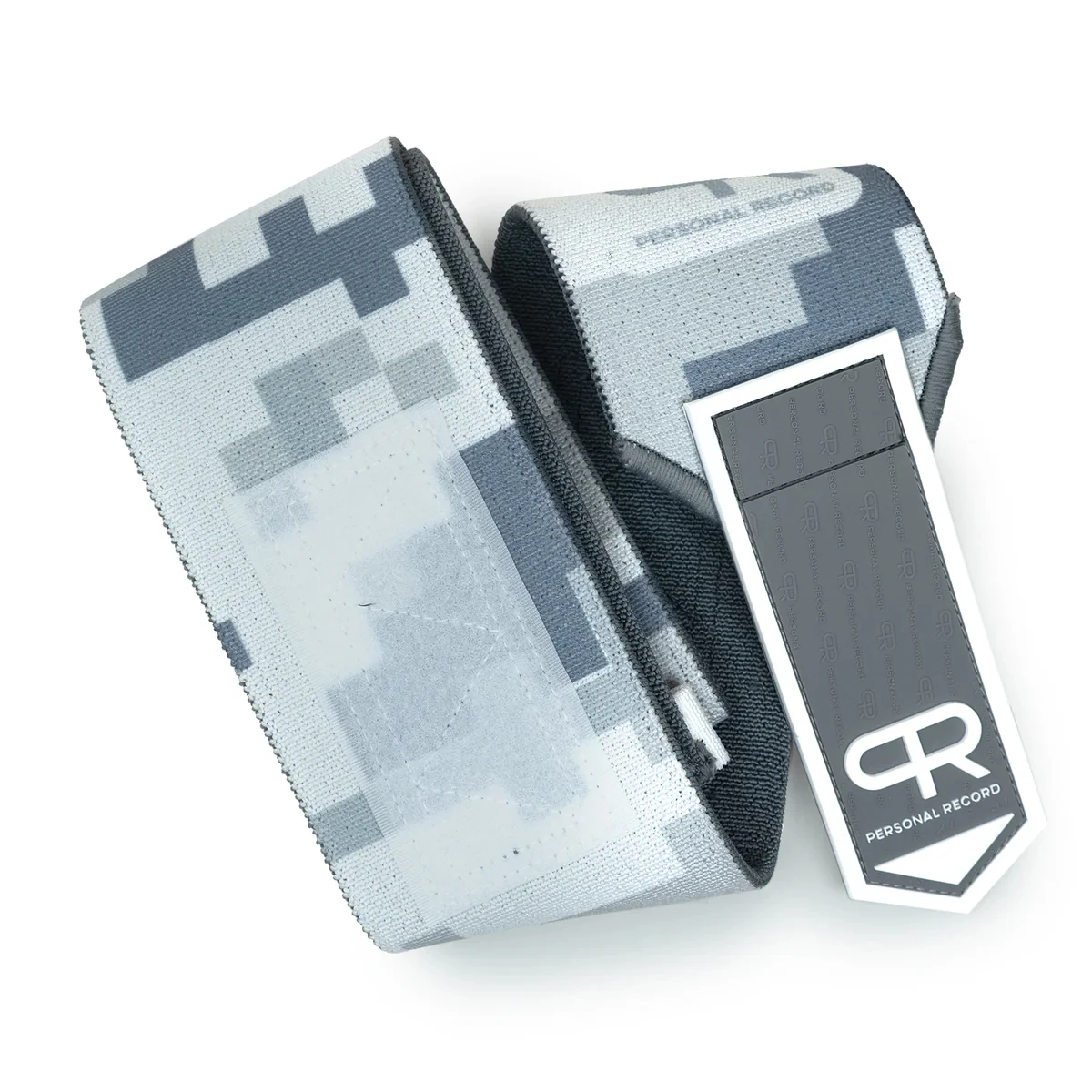 PR Heavy Duty Premium Elbow Wraps Personal Record Camouflage Mosaic Elbow Straps Weightlifting Deadlift Fitness Elbow Support