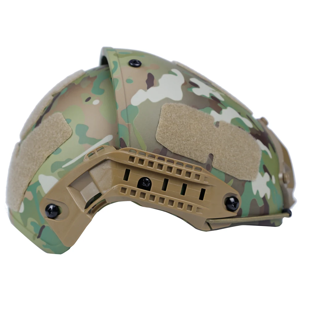 Tactical AF Helmet Shooting Training Air Force Helmet Airsoft Paintball Protective Helmet High Quality Thicking Camo CS Gear