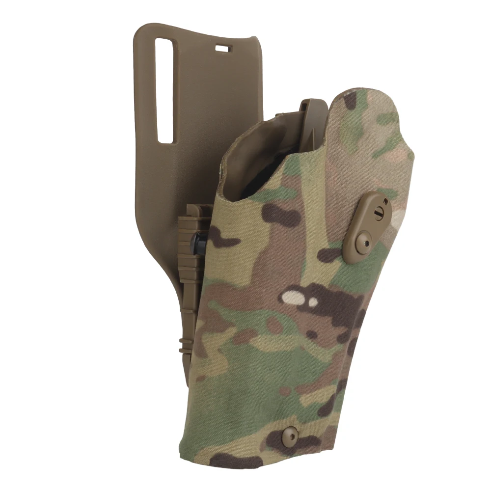 X300U-A Flashlight SIG Sauer P320 M17 M18 Pistol Holster Airsoft Case with Belt Drop Leg Platoform QLS Quick Release System