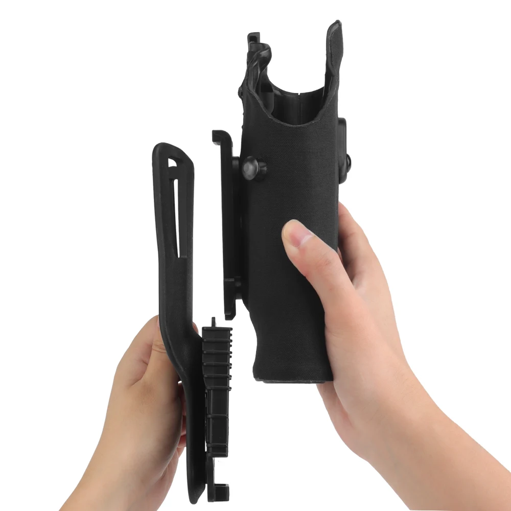X300U-A Flashlight SIG Sauer P320 M17 M18 Pistol Holster Airsoft Case with Belt Drop Leg Platoform QLS Quick Release System