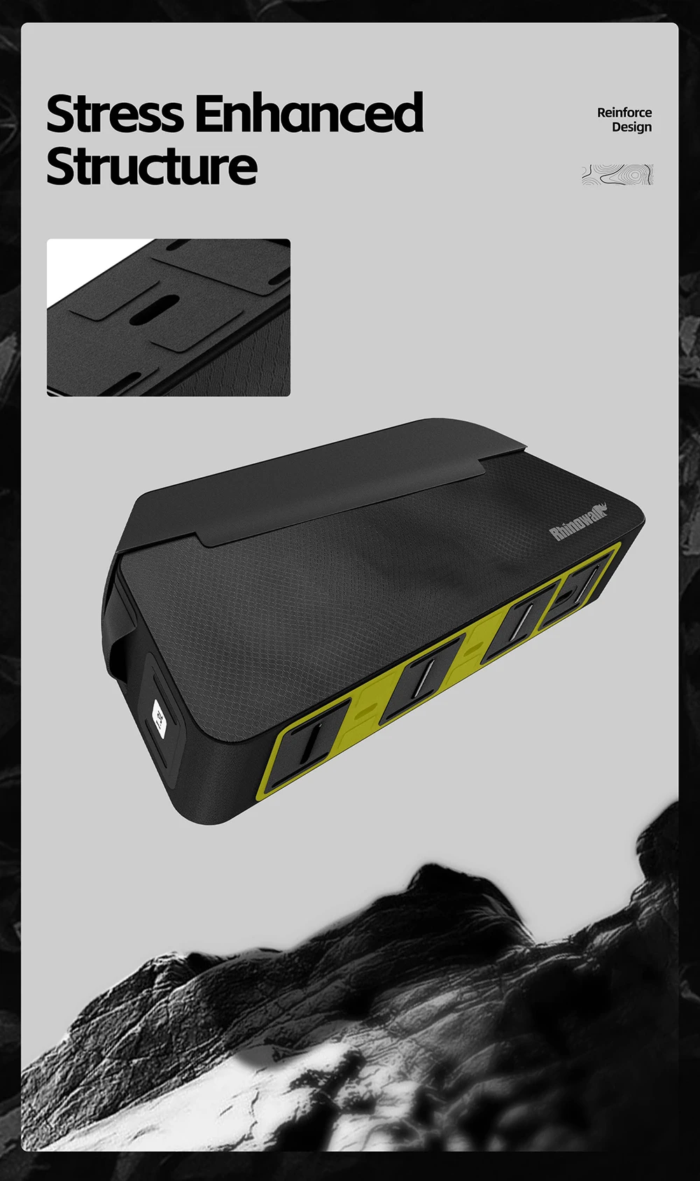 Rhinowalk Bike Top Tube Bag Magnetic Flip for MTB Road Gravel Bicycle Accessories,waterproof Bike Bag