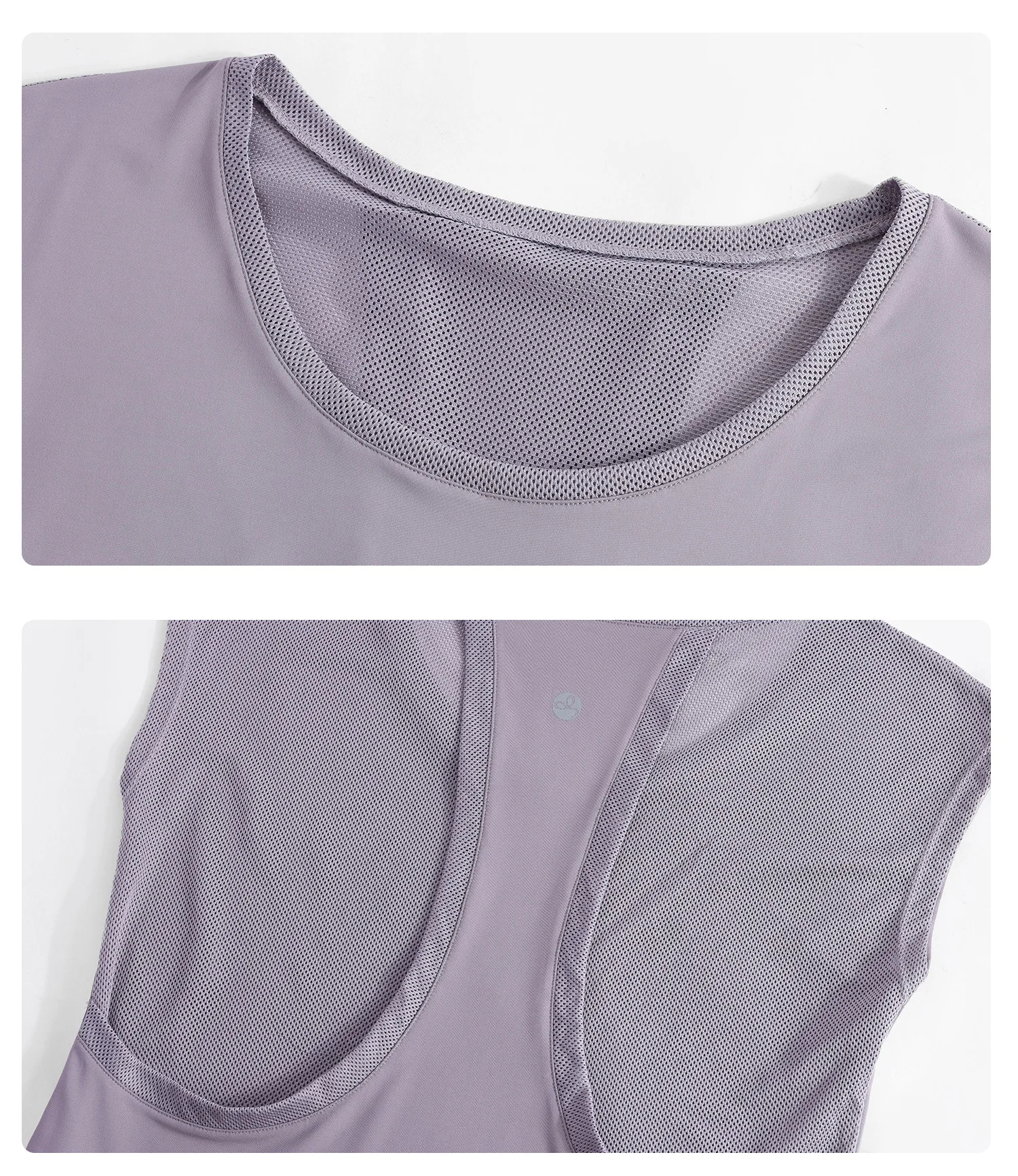DRUR Summer Yoga Vest Women Lightweight Breathable Loose Workout Shirts Quick Dry Running Tee Fitness Sportswear Gym Clothing