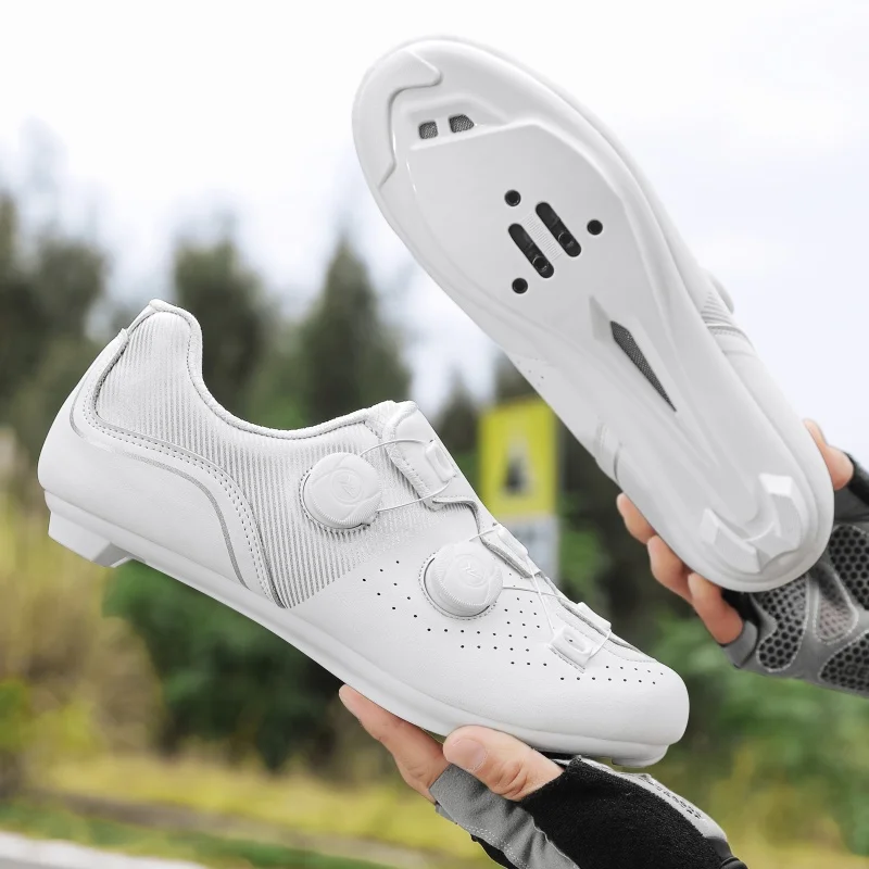 2025 New Arrival Professional Cycling Shoes Racing Road Bike SPD Cleat Shoes Ultralight Self-Locking MTB Bicycle Sneakers Unisex