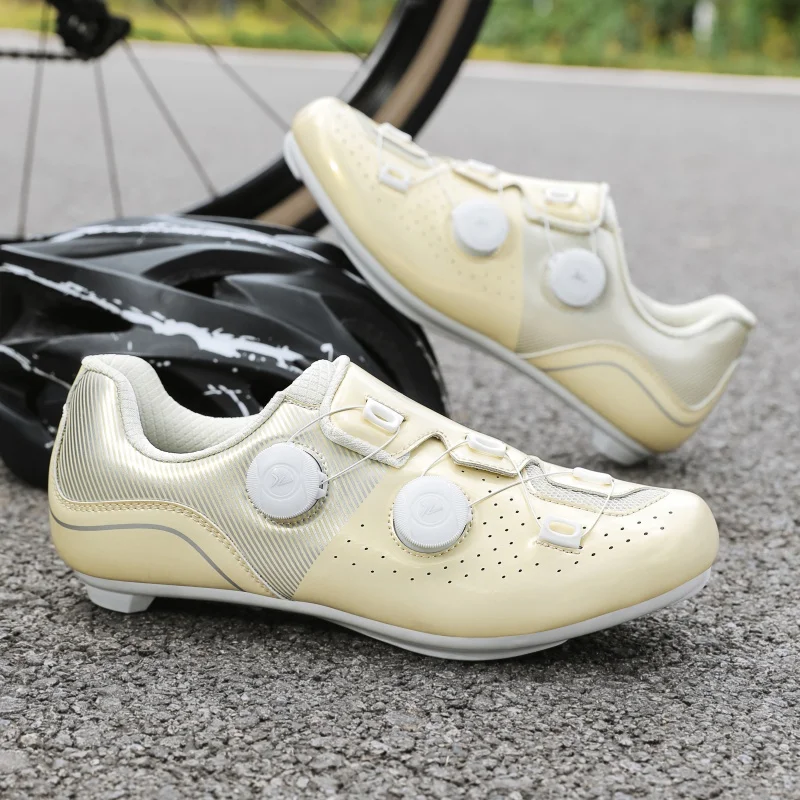 2025 New Arrival Professional Cycling Shoes Racing Road Bike SPD Cleat Shoes Ultralight Self-Locking MTB Bicycle Sneakers Unisex
