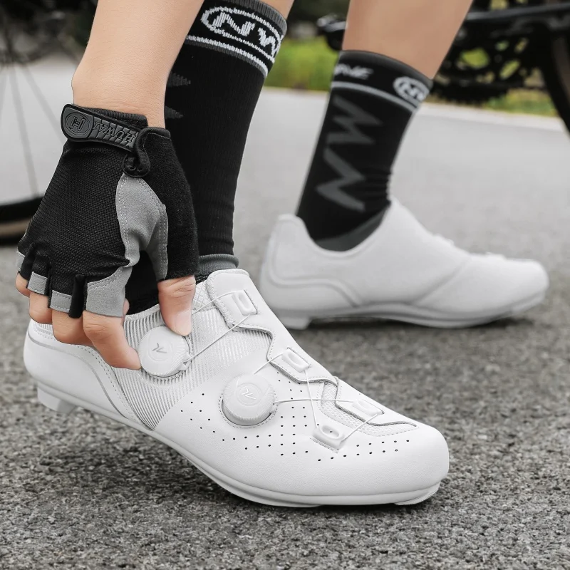 2025 New Arrival Professional Cycling Shoes Racing Road Bike SPD Cleat Shoes Ultralight Self-Locking MTB Bicycle Sneakers Unisex