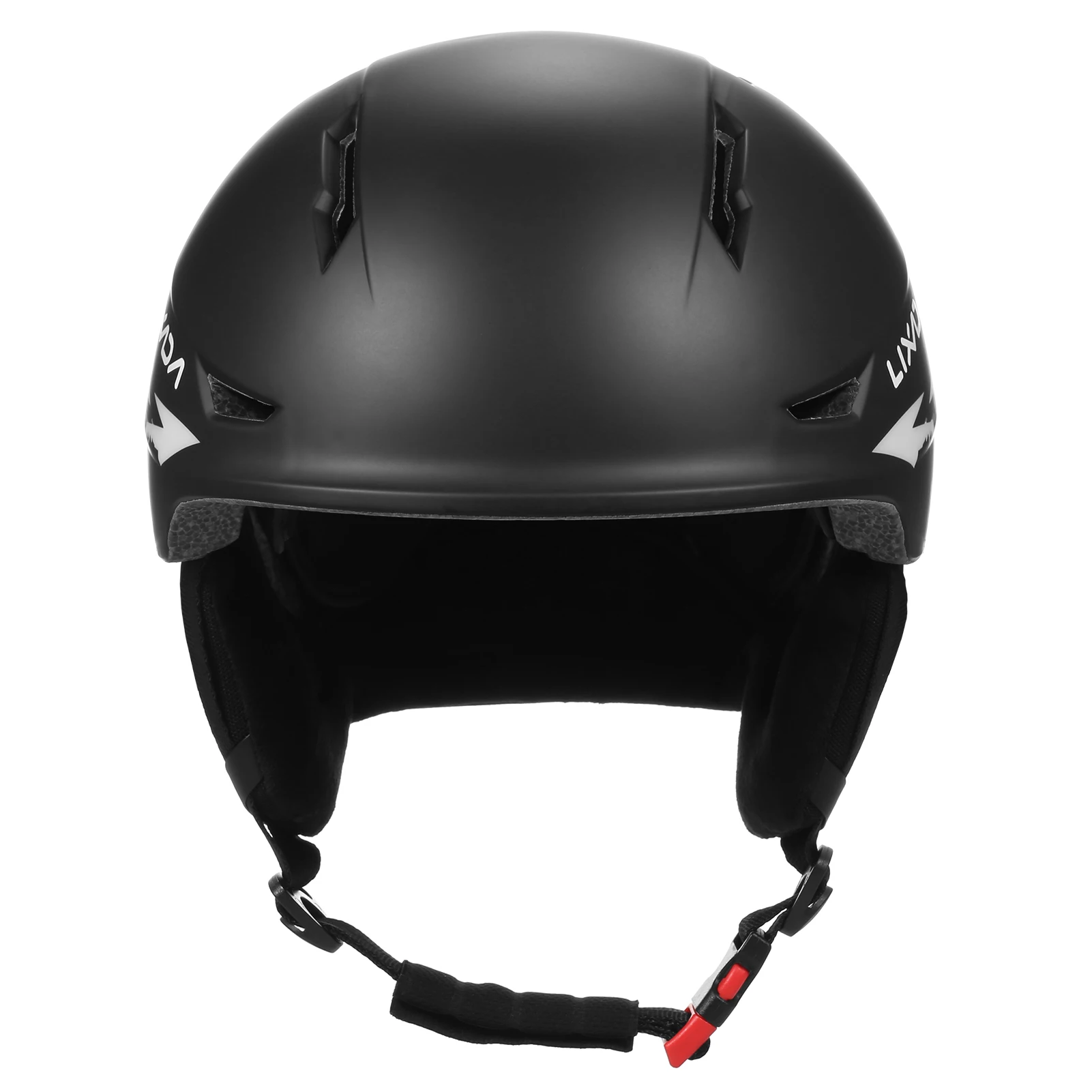 Lixada Snowboard Helmet with Detachable Earmuff Men Women Safety Skiing Helmet with Goggle Fixed Strap Skiing Helmet