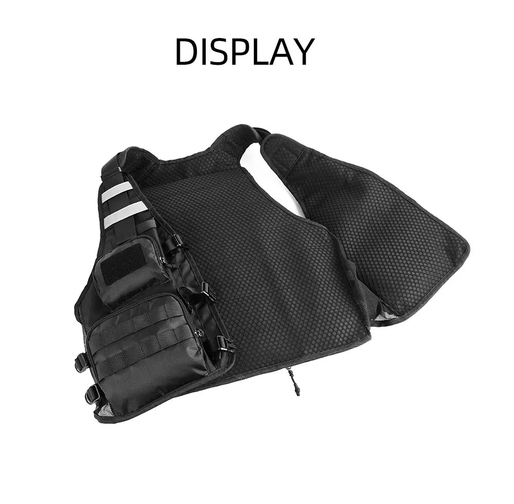 Rhinowalk Motorcycle Backpack Vest Universal Cycling Riding Outdoor Portable Traveling Sporting Pack With Helmet Net