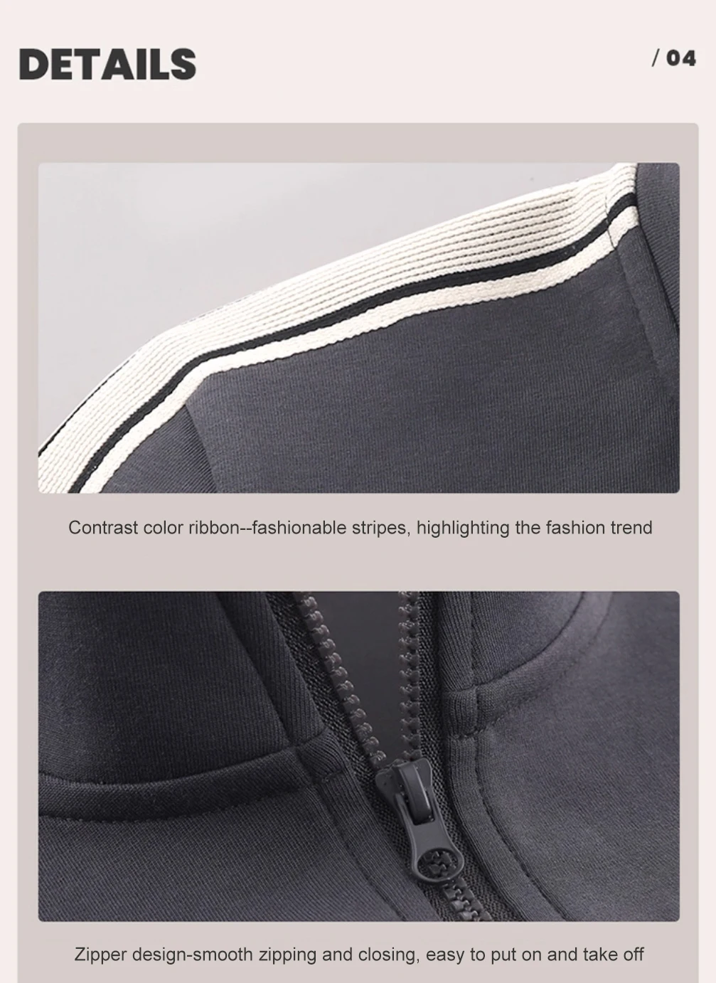 GOLDEN CAMEL Women's Sports Suit Fashion Slim Fitness Gym Two-piece Jogging Suit Stand Collar Casual Long Sleeve T-shirts Pants