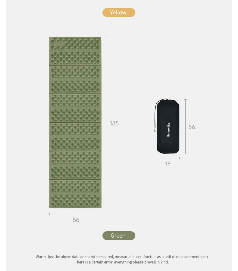 Naturehike Troues R3.0 Folding Egg Nest Mat Outdoor Portable Foldable Ultralight Tent Moisture-proof Mats Camp Sitting Cushion