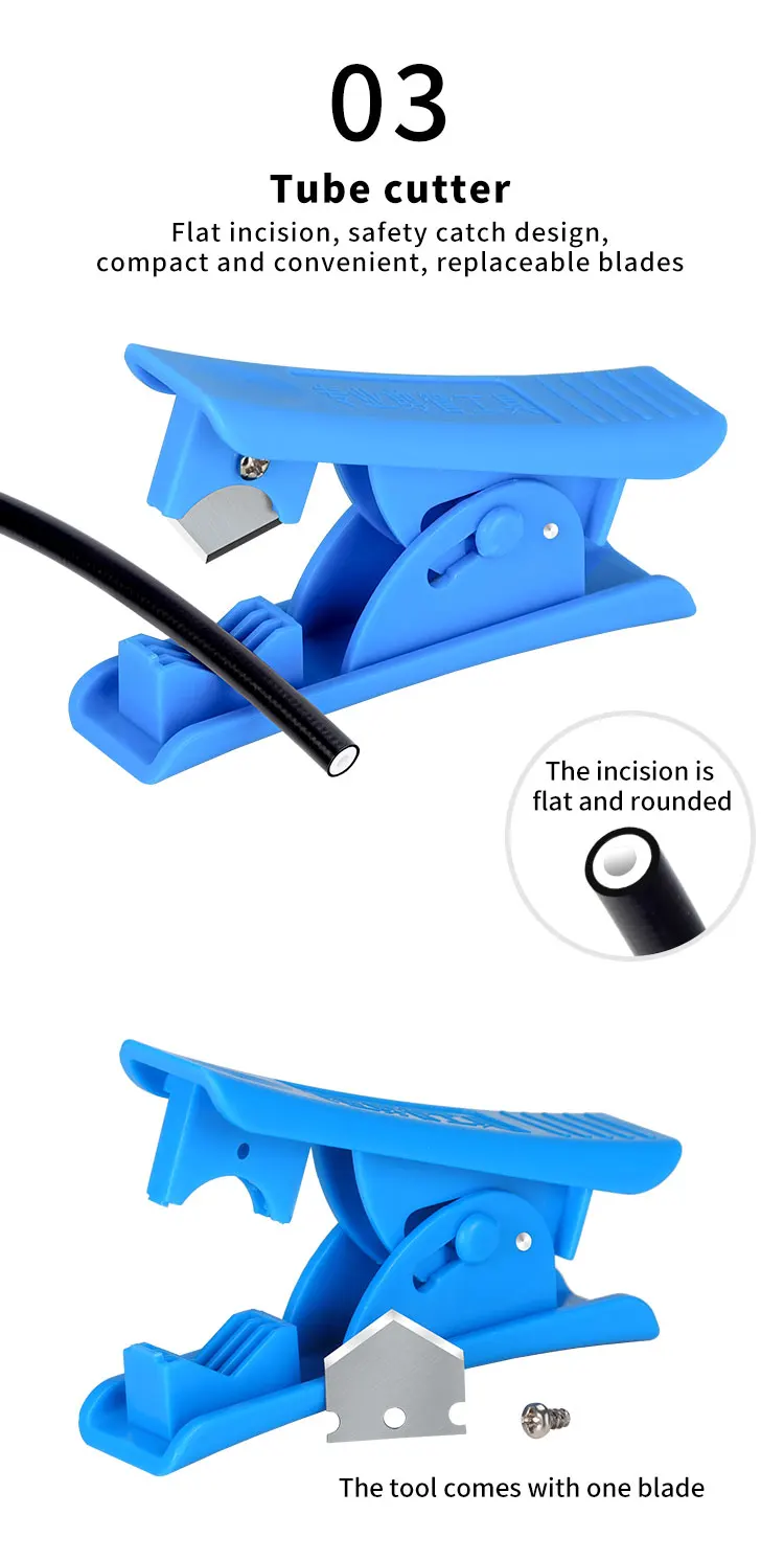 TOOPRE Bike Hydraulic Disc Brake Oil Needle Tools Driver Hose Cutter Cable Pliers Olive Connector Oil needle Insertion Tools