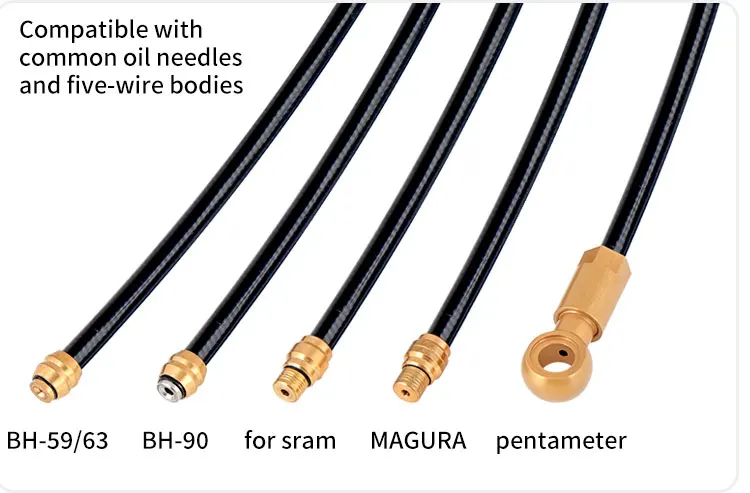 TOOPRE Bike Hydraulic Disc Brake Oil Needle Tools Driver Hose Cutter Cable Pliers Olive Connector Oil needle Insertion Tools
