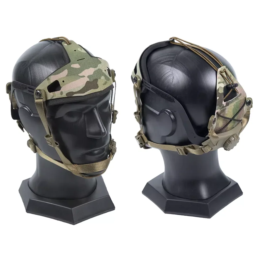 Tactical Helmet Mount Night Vision Device Outdoor Camera Steel Frame Helmet Bracket