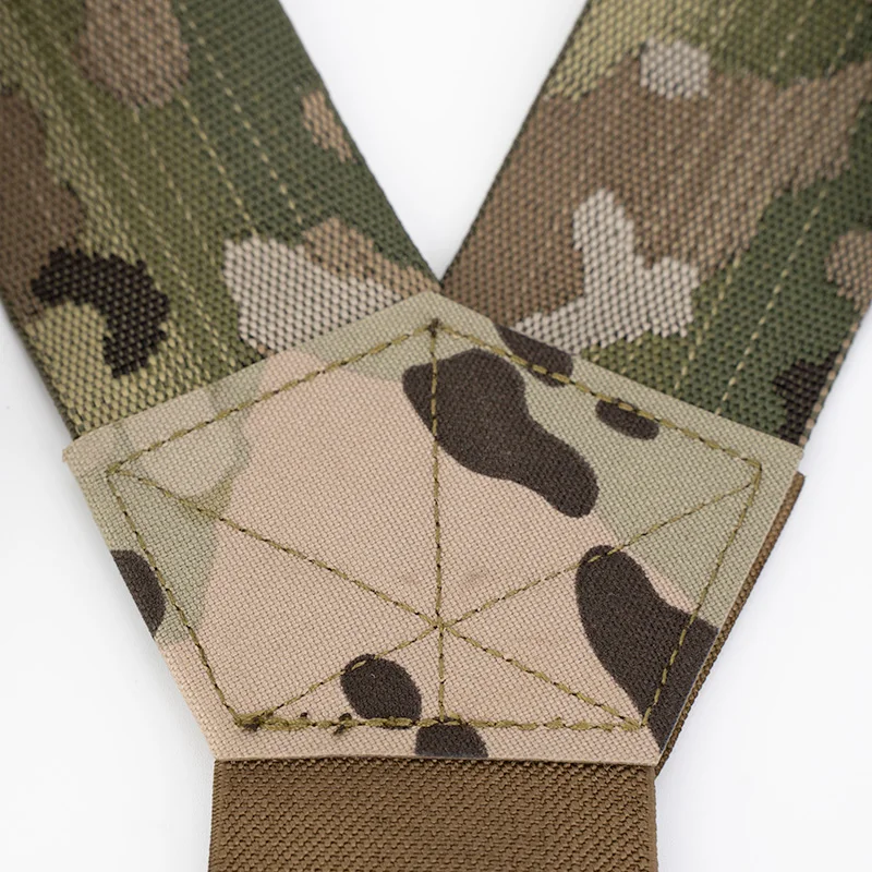 Y-type Suspenders Waist Seal Strap Braces Tactical Molle Shoulder Strap Heavy Duty Waist Belt Function Harness TC0202