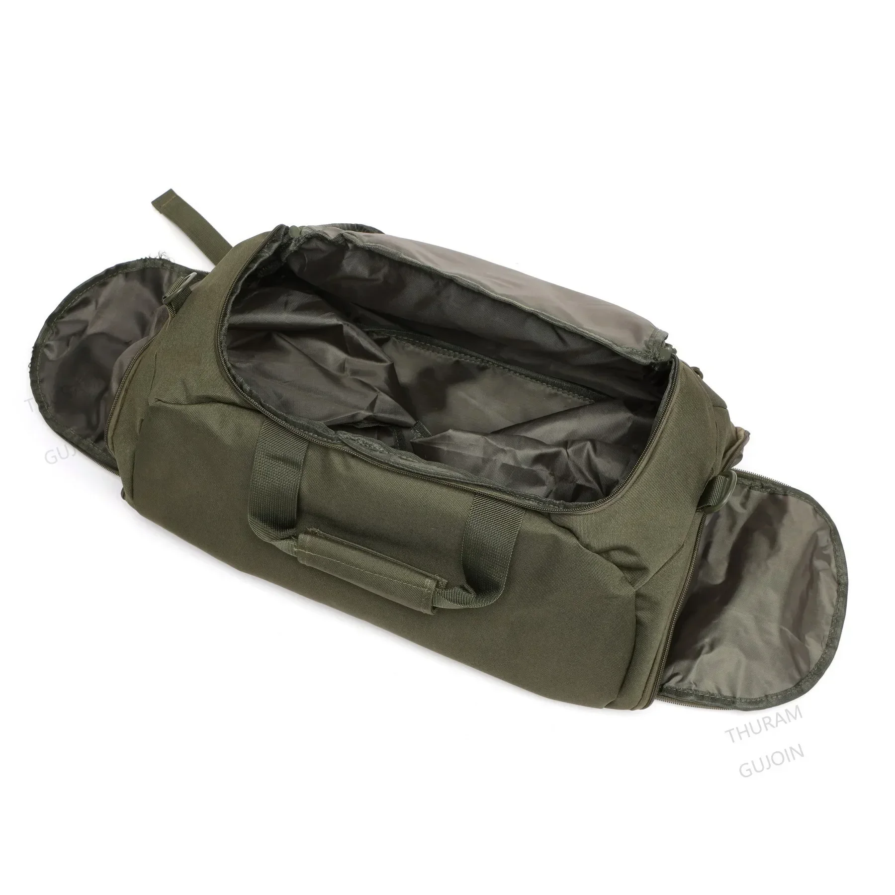 3-in-1 Tactical Gym Backpack with Shoe Compartment Convertible Duffel Sling Bag for Men Women Weekender Overnight Travel Bag