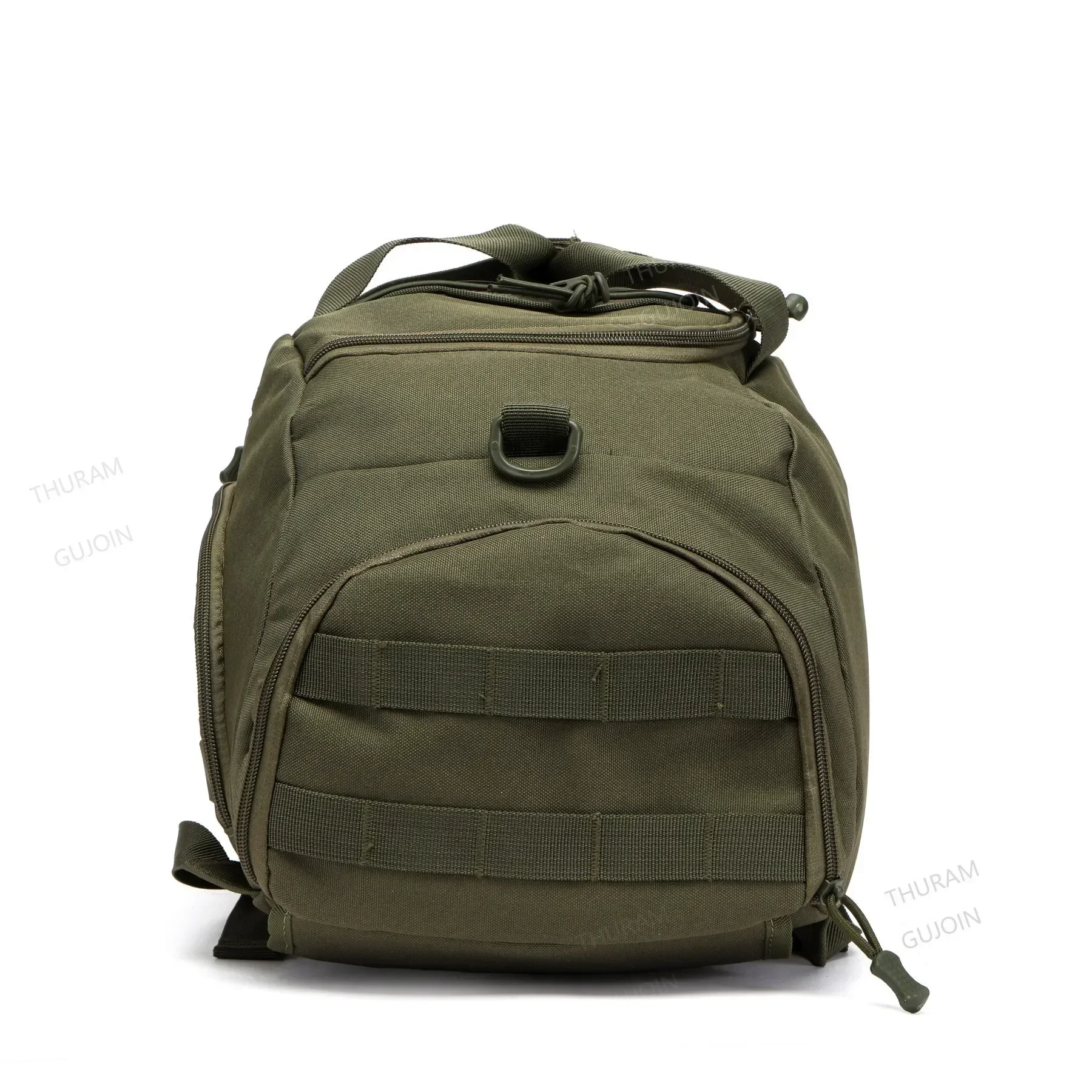 3-in-1 Tactical Gym Backpack with Shoe Compartment Convertible Duffel Sling Bag for Men Women Weekender Overnight Travel Bag