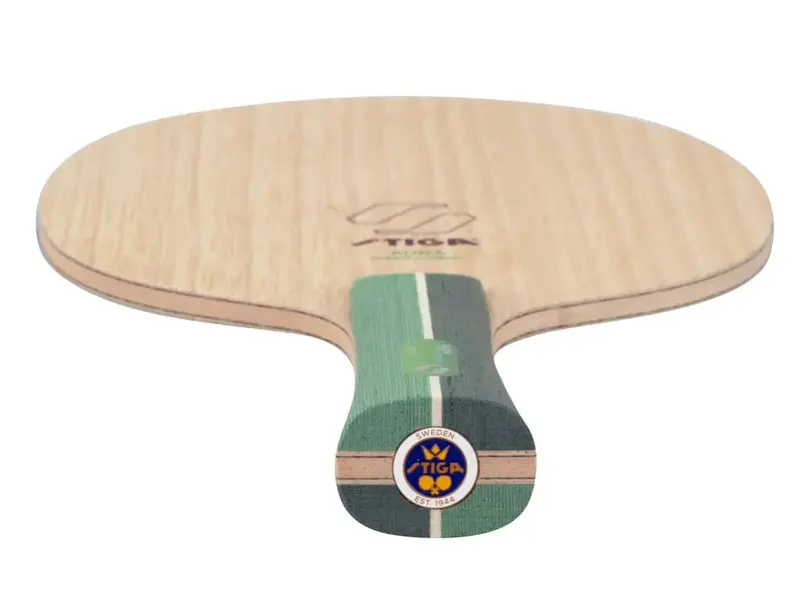 STIGA AURA Hybrid Carbon Table Tennis Blade - CCF Technology Pro Ping Pong Racket Base Plate for Speed & Control