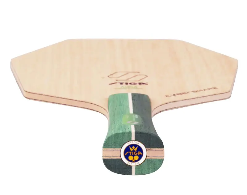 STIGA AURA Hybrid Carbon Table Tennis Blade - CCF Technology Pro Ping Pong Racket Base Plate for Speed & Control