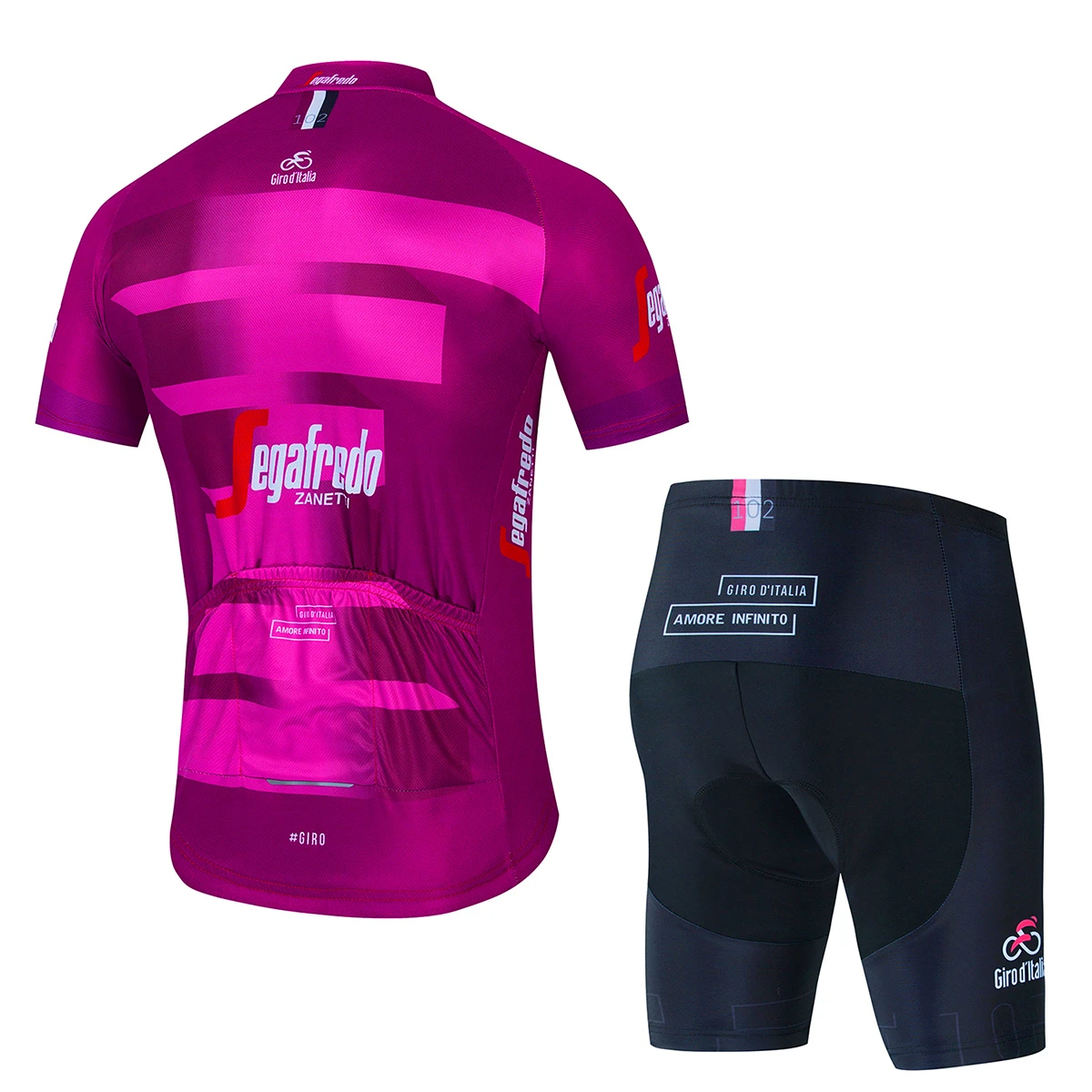 Tour De Italia Giro Team Cycling Jersey Sets Men's Cycling Clothing Summer Short Sleeve Bike Suit Bicycle Clothes Ropa Ciclismo